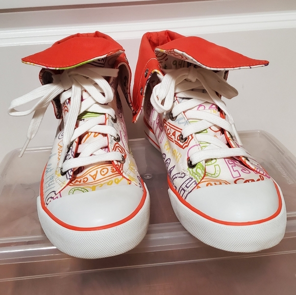 Coach Bonney Hi TopWomens Size 7B - Picture 3 of 12